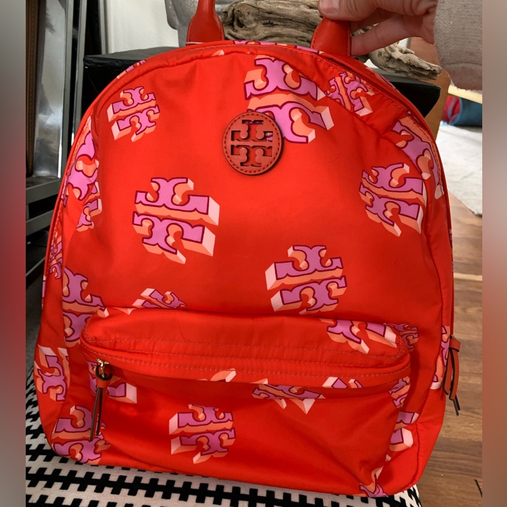 Tory Burch Ella Printed Backpack NTW! Gorgeous vibrant color!